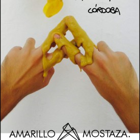 Cartel concierto Amarillo Mostaza